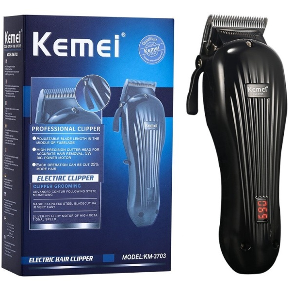 Kemei km-3703 Hair Cutting Tools Rechargeable hair switches