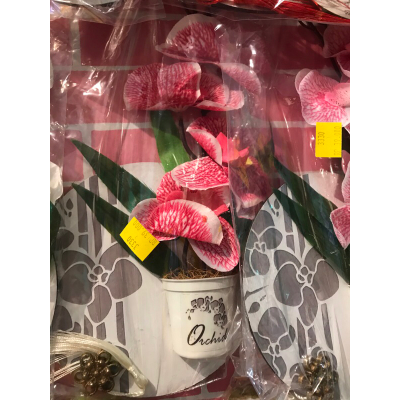 3330 / bunga anggrek tempel dinding