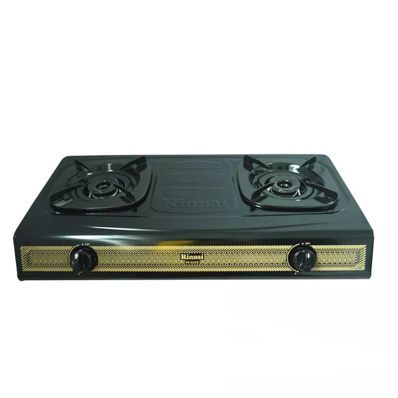 kompor rinnai RI 522S Ceramic burner motif batik / kompor 2 tungku rinnai RI 522 S / kompor gas 2 tu