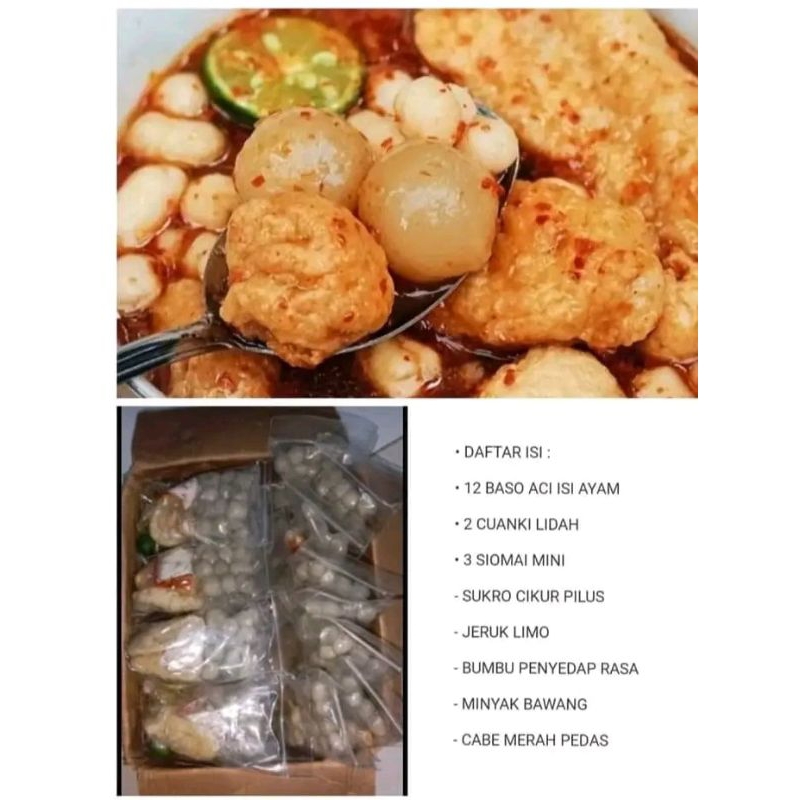 

baso Aci isi ayam