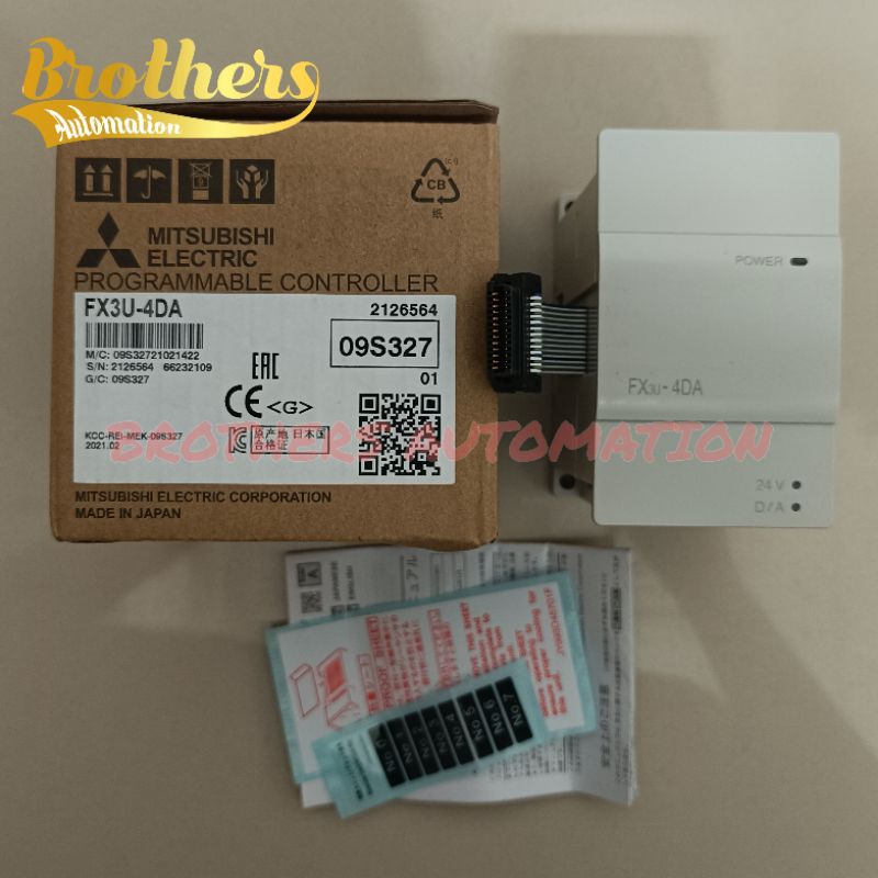 PLC FX3U-4DA Mitsubishi