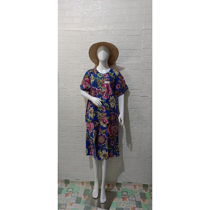 setelan kulot kencana ungu.