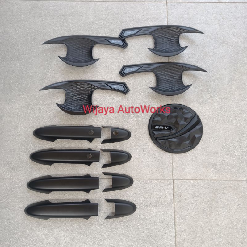 Outer handle tank cover bensin Hitam doff all new BRV 2022