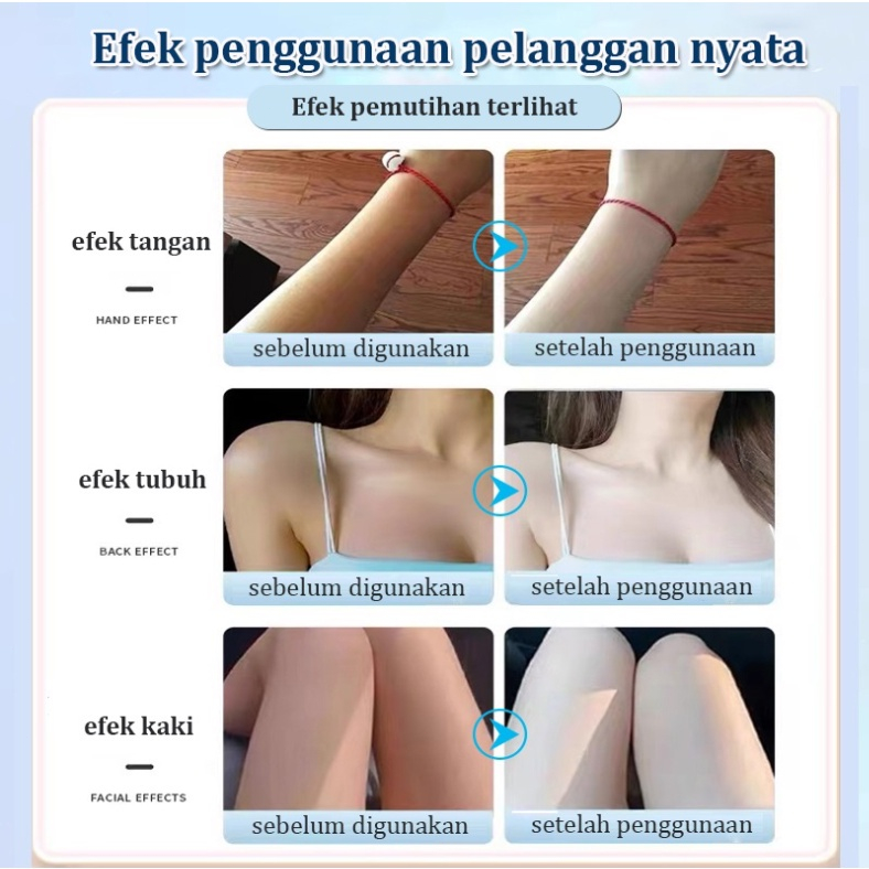 Sabun mandi pemutih badan Pemutih seluruh badan Sabun badan 300ml Whitening Shower Gel Pelembab Pelembab Tubuh Sabun Mandi Pemutih dan Peremajaan