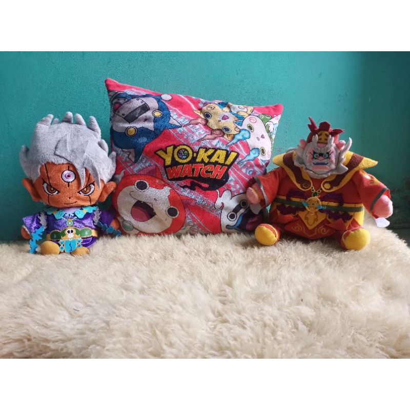 Boneka Ancient Enma, Yorozumart Enma & Bantal Yokai watch