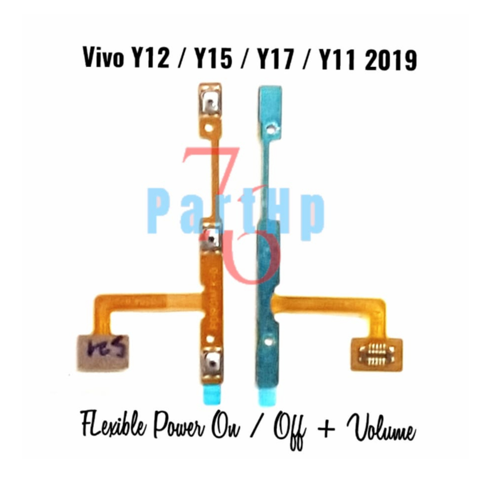 Ori Flexible Connector Volume Power On Off Vivo Y12 - Y15 - Y17