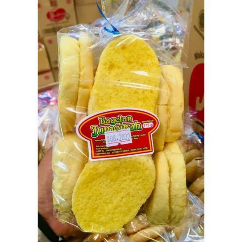 

BAGELAN JUMEIRAH 175gr (ISI 16 PCS)