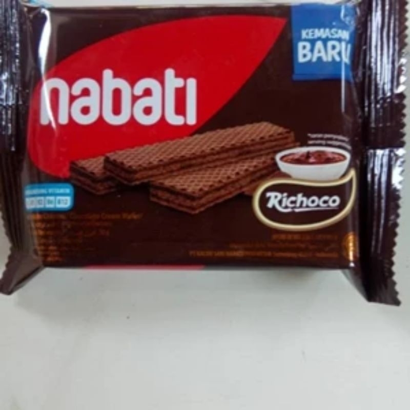 

nabati wafer coklat