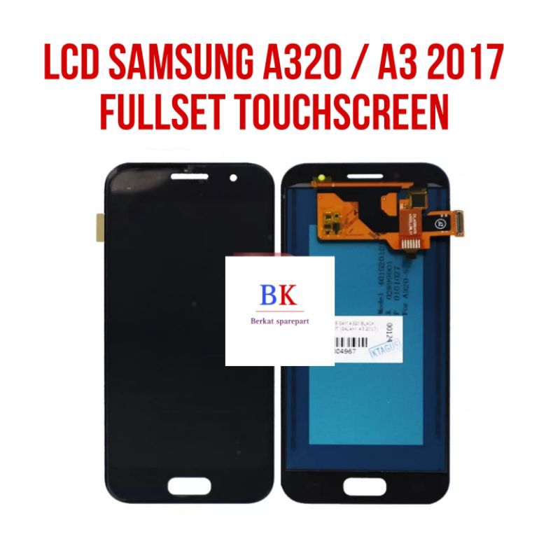 LCD TOUCHSCREEN SAMSUNG A320/A3 2017 FULLSET ORIGINAL