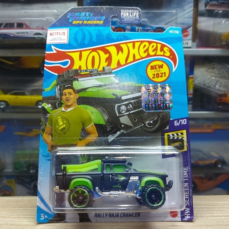 HOT WHEELS RALLY BAJA CRAWLER - GLOW IN THE DARK - FS 2021