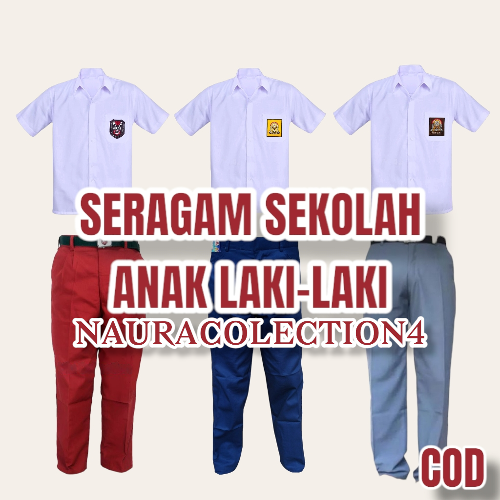 SERAGAM SEKOLAH ANAK / SERAGAM SD / SERAGAM SEKOLAH DASAR LENGKAP / BAJU ANAK SEKOLAH DASAR / CELANA DAN ROK ANAK SEKOLAH DASAR / BAJU SERAGAM SD MURAH / BAJU SERAGAM SEKOLAH ANAK