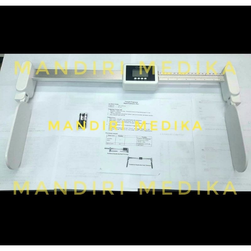 Stadiometer Alat Ukur Bayi Infantometer Digital + Tas Kenko BERGARANSI