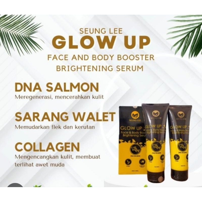 Serum Wajah Pria Dan Wanita Glowing Seung Lee Glow Up Ori