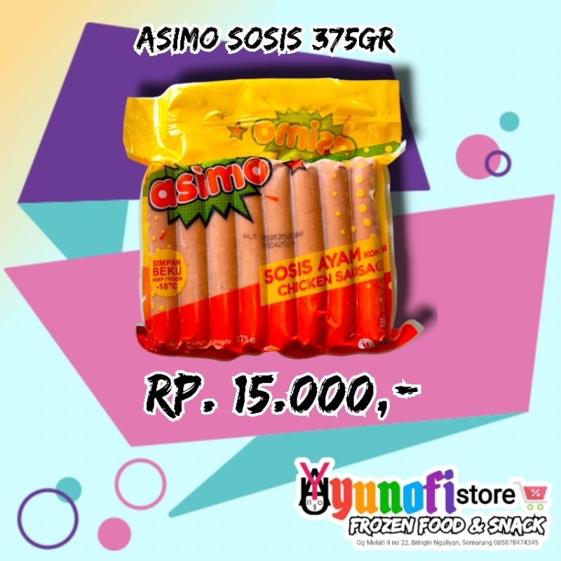 

Sosis Asimo 375 gr