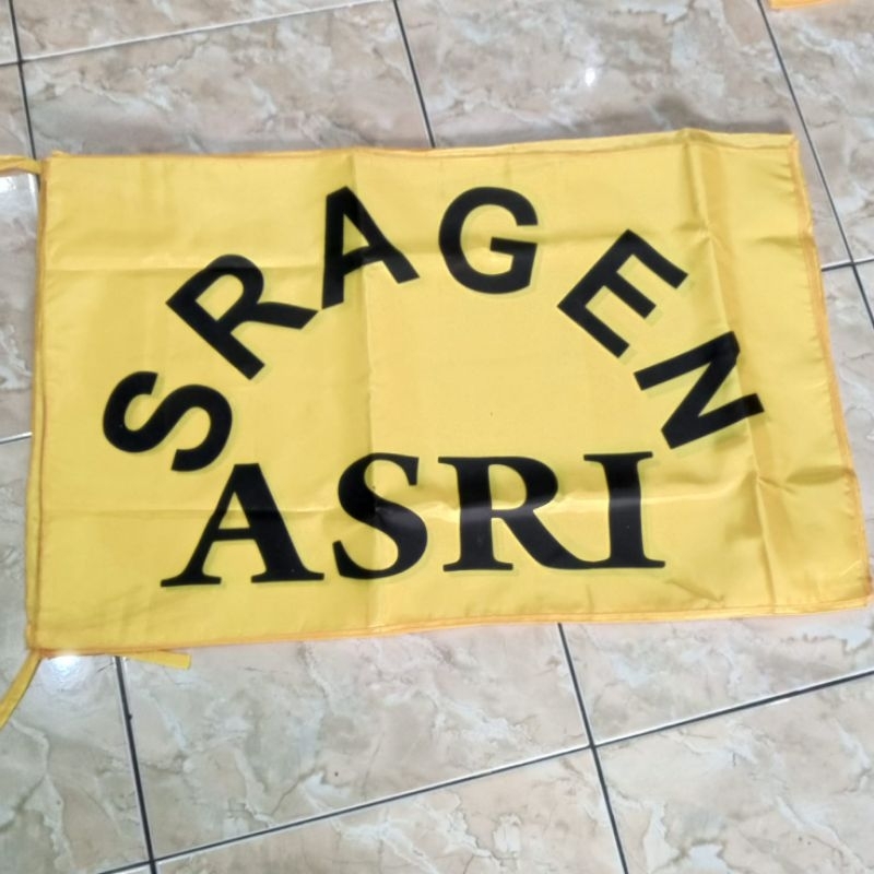 Bendera Sragen Asri ukuran 60x90cm