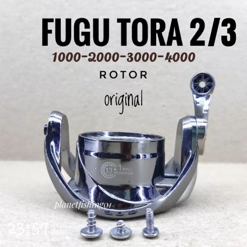 rotor fugu tora 2 1000 2000 3000 4000 6000 / sparepart fugu tora 2 / part fugu / sparepart reel fugu