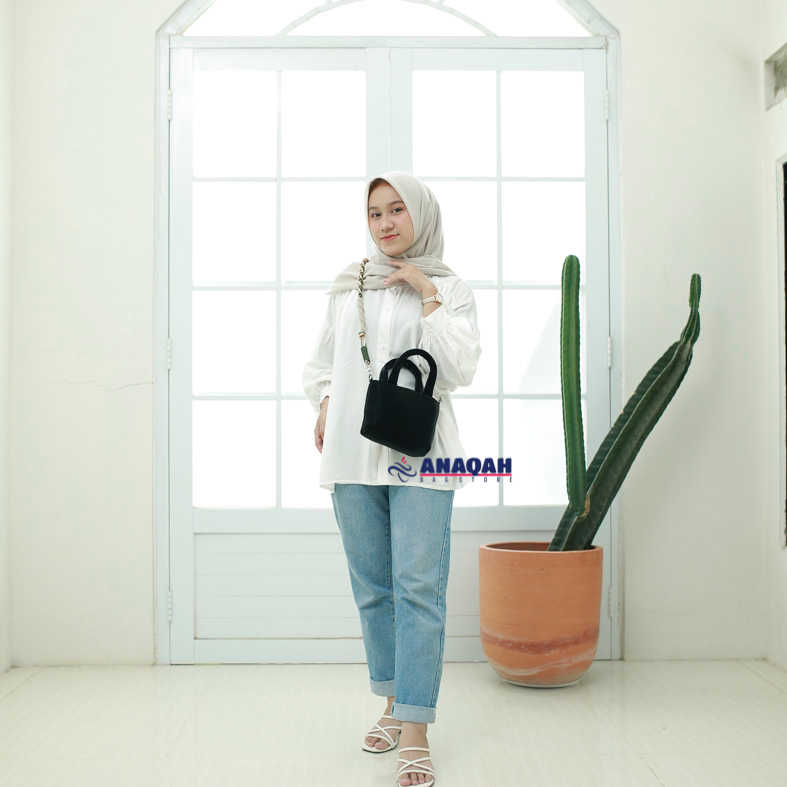 Puffy Bag Tas Selepang Wanita Handbag Wanita Puffy Bag Polos