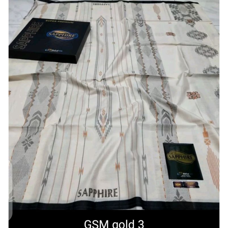 Sarung SAPPHIRE SUPER PREMIUM , SDK motif BHS & Tarbush by sapphire