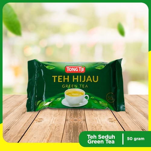 

Tong Tji Green Tea 50g, Teh Seduh per Pack (1)