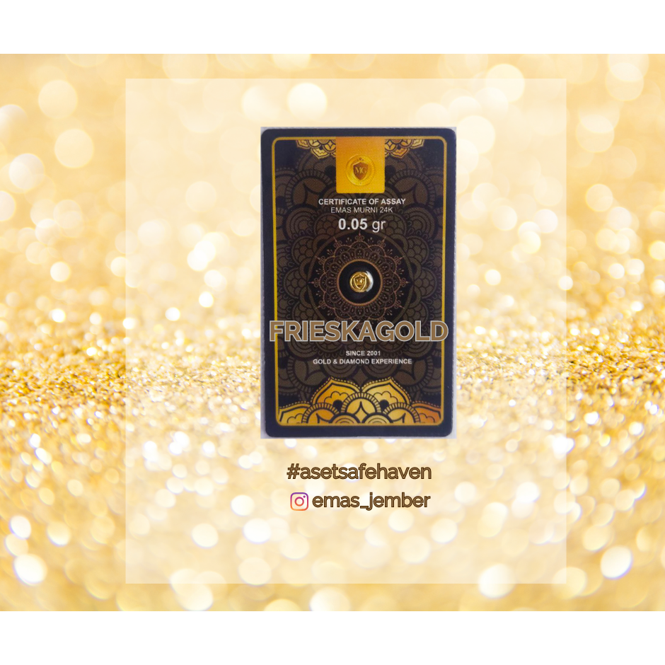 Emas Jember LM Logam Mulia Emas Minigold 0.05 gram Black Series