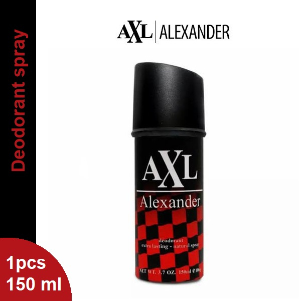 AXL Alexander Deodorant Spray - Quantum Red 150 ml