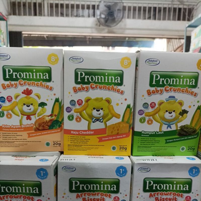 PROMINA BABY CRUNCHIES 8+