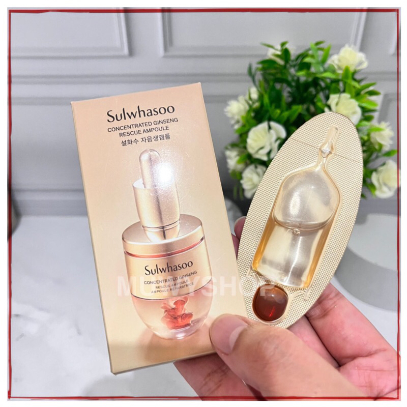 Sulwhasoo Concentrated Ginseng Rescue Ampoule 3,5gr