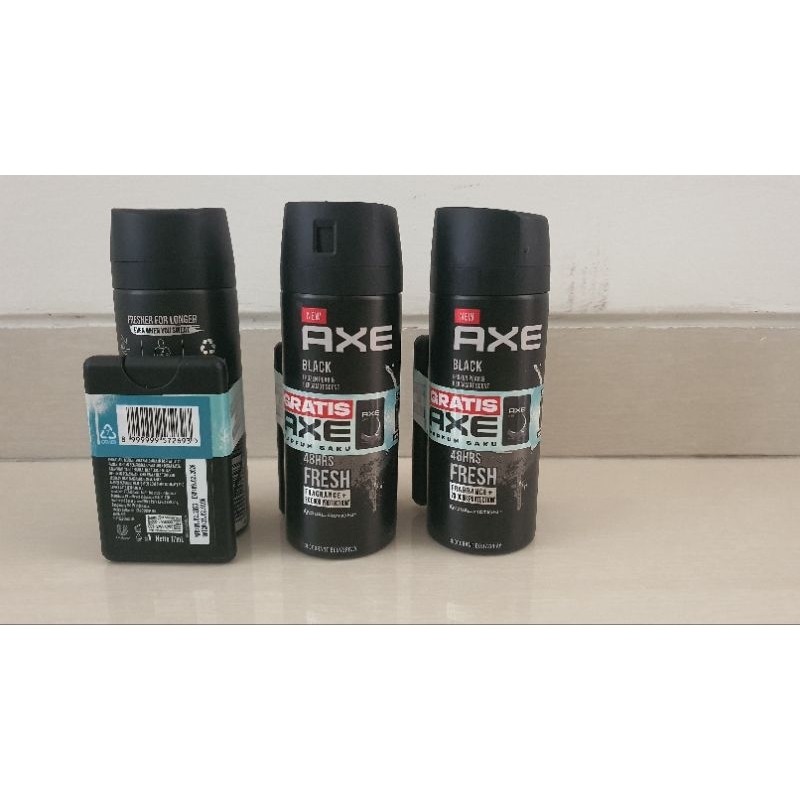 AXE DEODORANT BODY SPRAY 135 ML + AXE PARFUM SAKU 17 ML