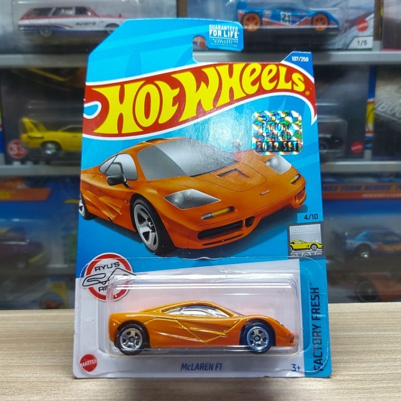 HOT WHEELS McLAREN F1 ORANGE - FS 2022