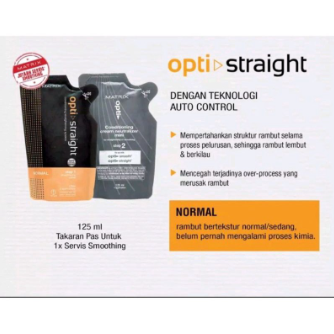 Matrix Mini Optistraight 125ml x 2step Obat Pelurus Rambut Smoothing