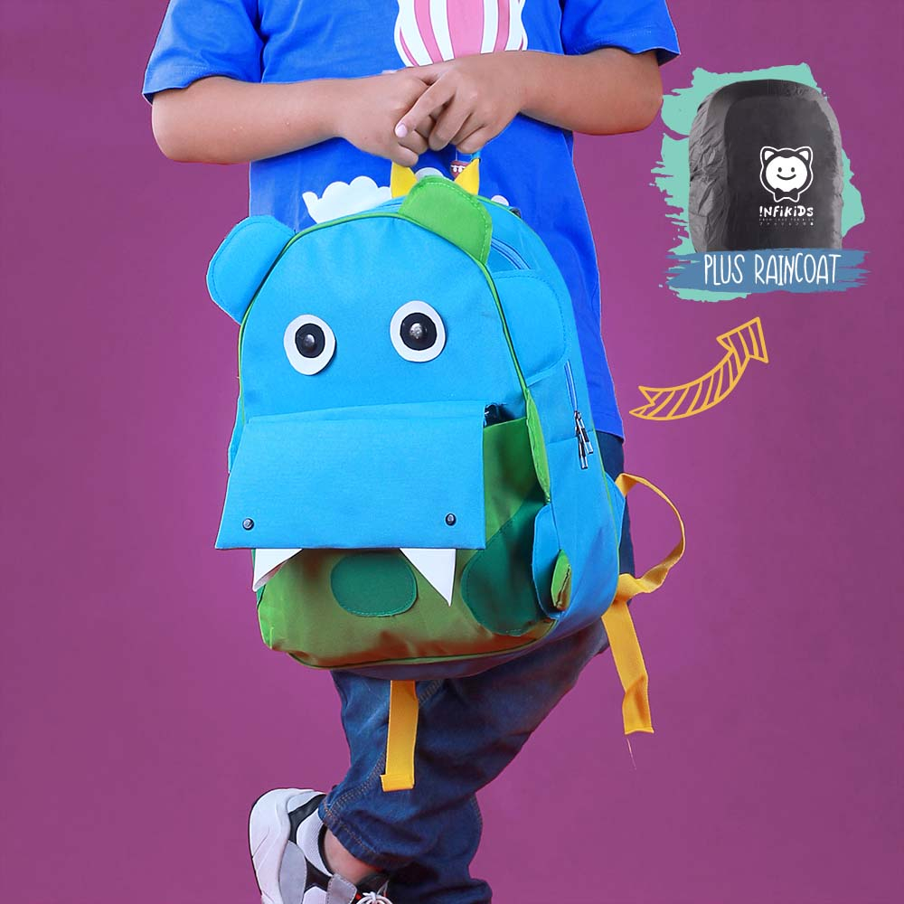 Tas Backpack Anak Laki-laki Premium Tas Ransel Anak TK PAUD 188