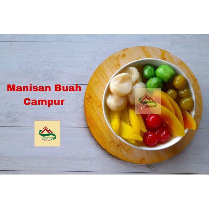 

Manisan Buah Campur Pedas 250gr
