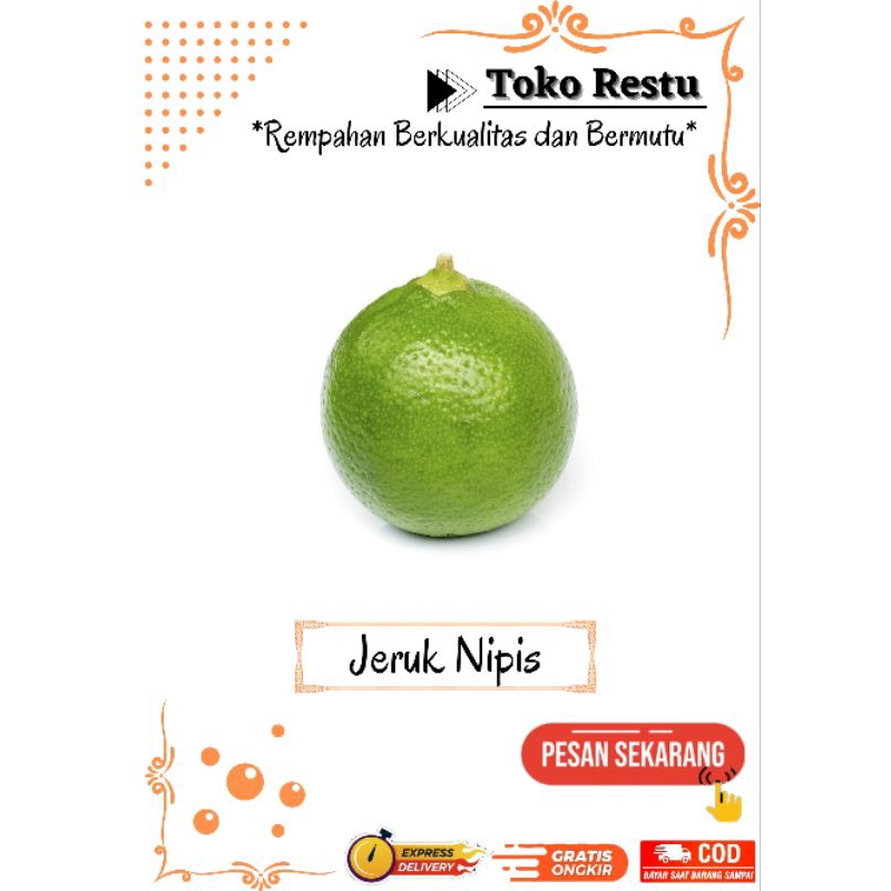 

Jeruk Nipis By Toko Restu - Rempahan Berkualitas dan Bermutu