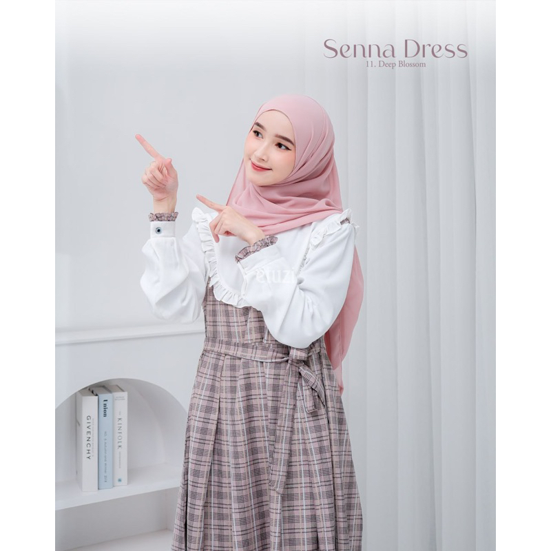 Pashmina Senna Dress by Etuzi Vol 2 pashmina jilbab hijab kekinian cantik. pashmina simple wanita ce