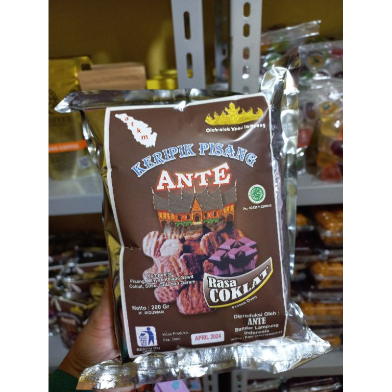 

KERIPIK PISANG COKLAT ANTE