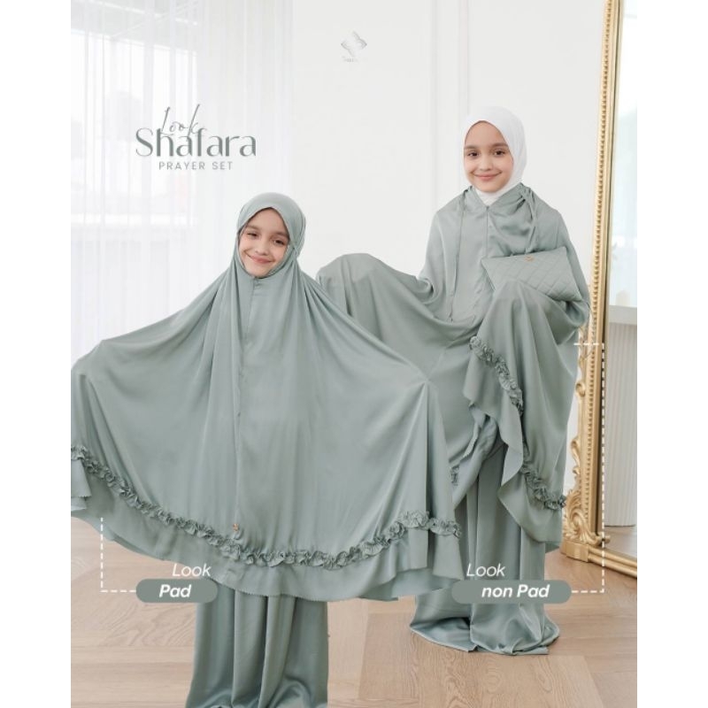 {Shieraki} Shafara Mukena Anak. Mukena Anak Silky Cantik
