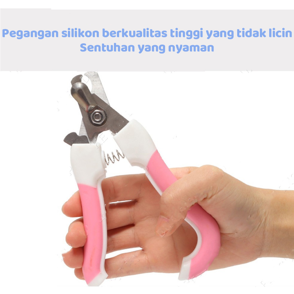 NAIL CLIPPER Gunting Kuku Kucing Anjing Gunting Kuku Dan Kikir Set Kucing Anjing Pet Nail Trimmer Gunting Kuku Hewan