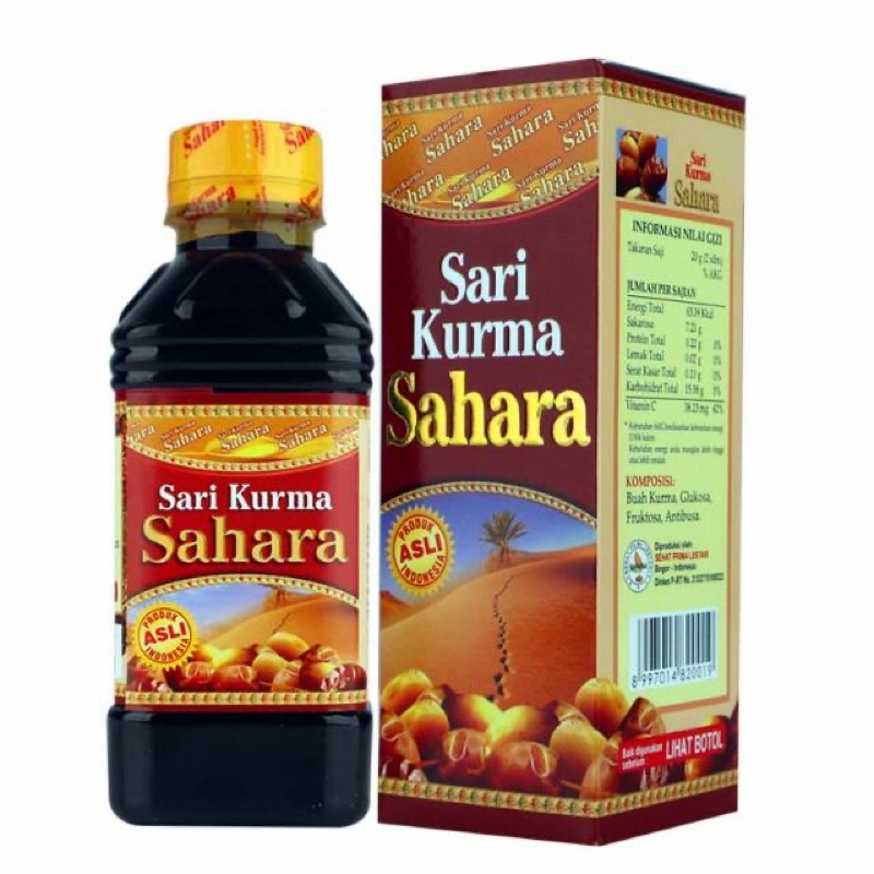 

SARI KURMA SAHARA 330 GRAM Exp 2025