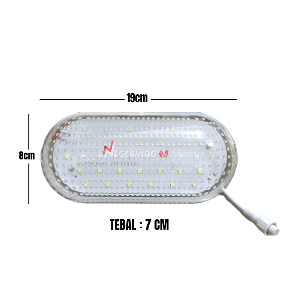 Kap Lampu Ball Ice Led 18 Watt Anti Air Led Cold Storage Waterproof 18watt / Kap Lampu led kap Kura-Kura / kap lampu kapal led