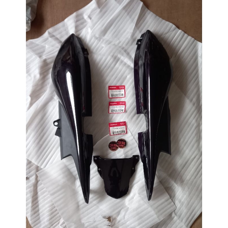 Coverbody cover body tail kempol original ori tiger revo set violet ungu 77210-KCJ-650POV 77220-KCJ-