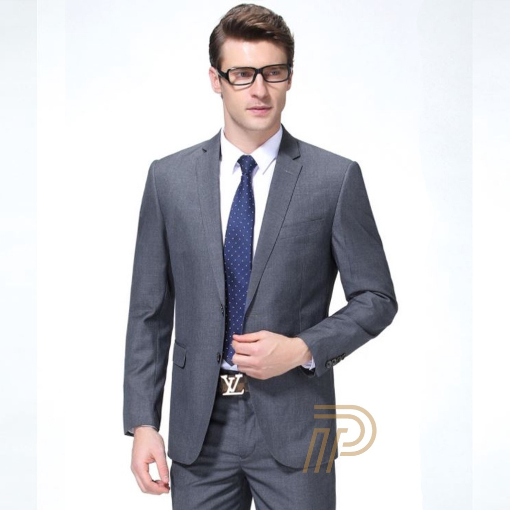 Jas Blazer Pria Slimfit Jas Blazer List Putih Jas Blazer Polos Jas Blazer Casual