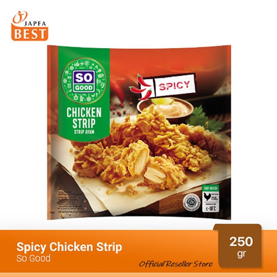 

SO GOOD Spicy Chicken Strip 250gr