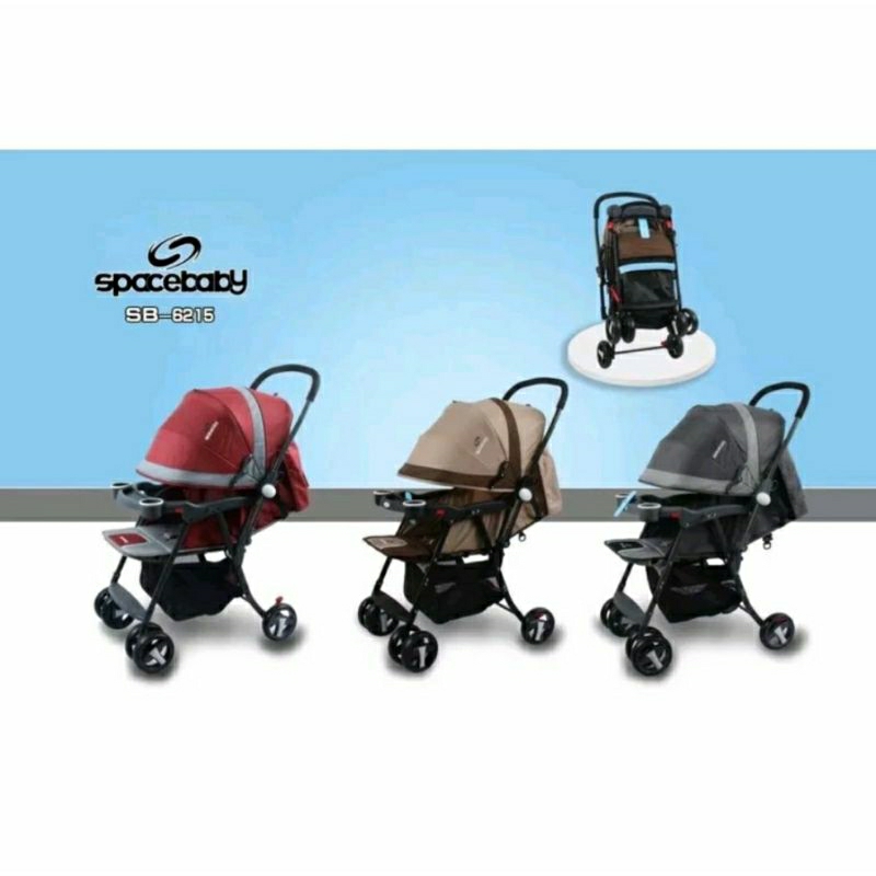 Stroller Baby SpaceBaby 6215 | Kereta Dorong Bayi