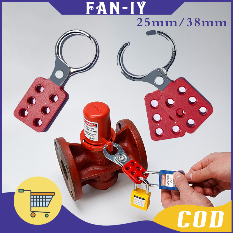 Safety Lockout Padlock 6 Hole Keyed Different Heavy Duty Lockout Kit