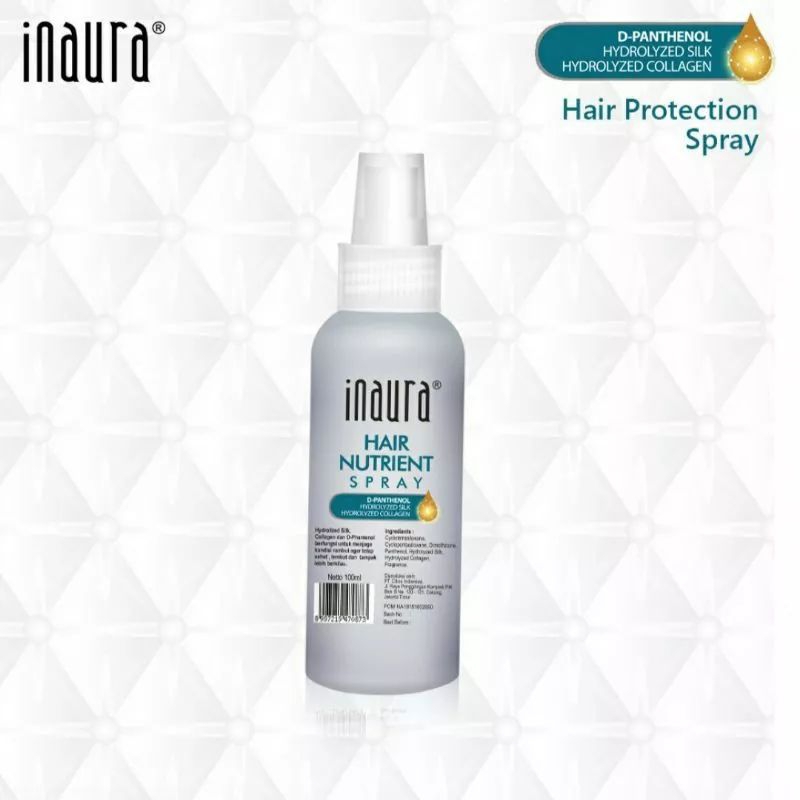 INAURA Hair Nutrient Spray 100ml | Vitamin Rambut Untuk Catok 100ml