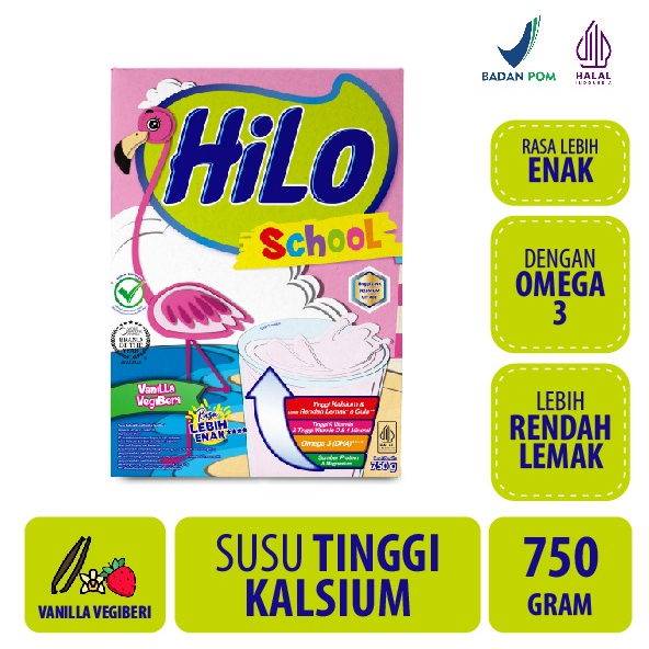 

Bravo Supermarket Tulungagung - HiLo School Vanilla Vegiberi 750 gram - Susu Tinggi Kalsium Rendah Lemak