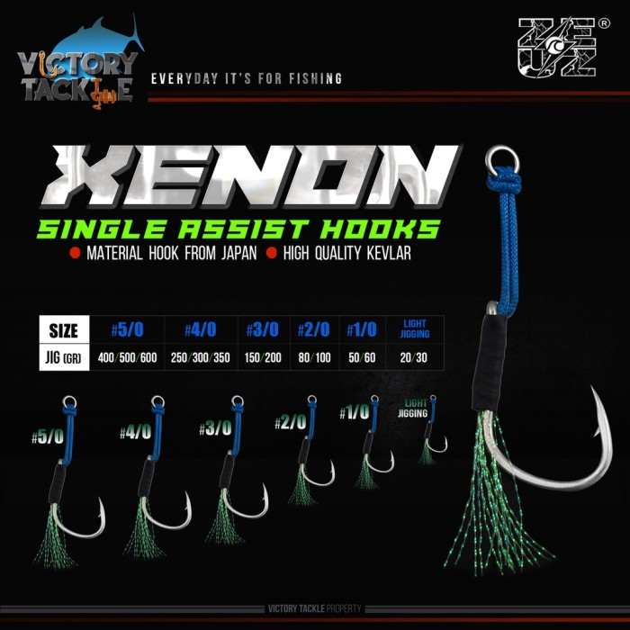 UMPAN PANCING metal jig FIRELOCK SAFIR 40 / 60 / 80 / 100 / 170 GRAM