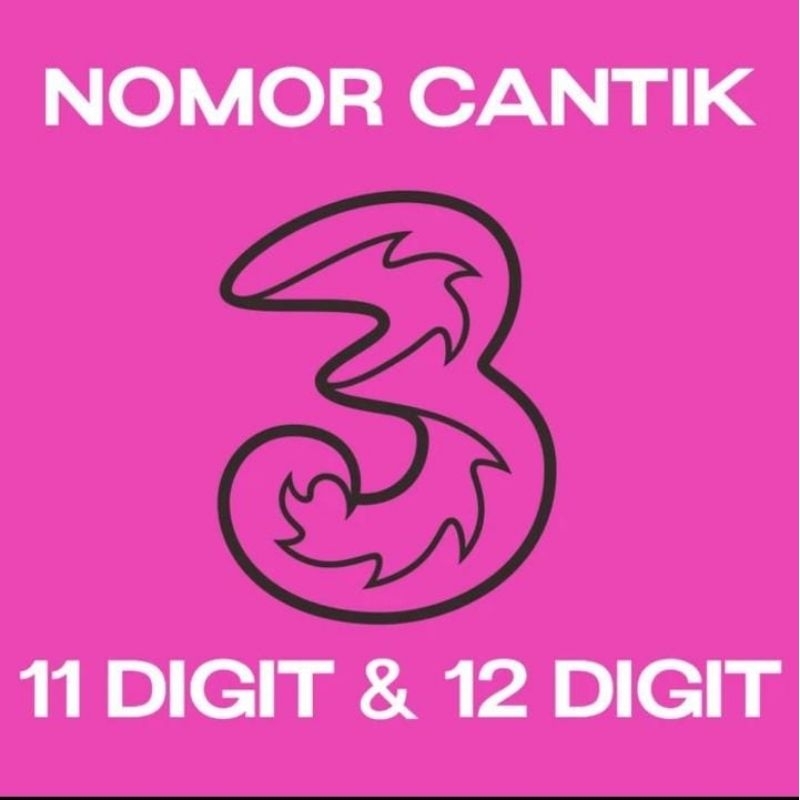 Nomor Cantik 3 / Tri / Three