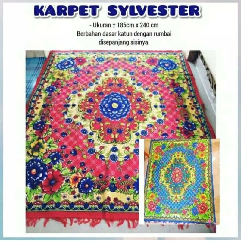 KARPET JAGUAR UK 190cm X 240cm BAHAN KAIN NON WOVEN