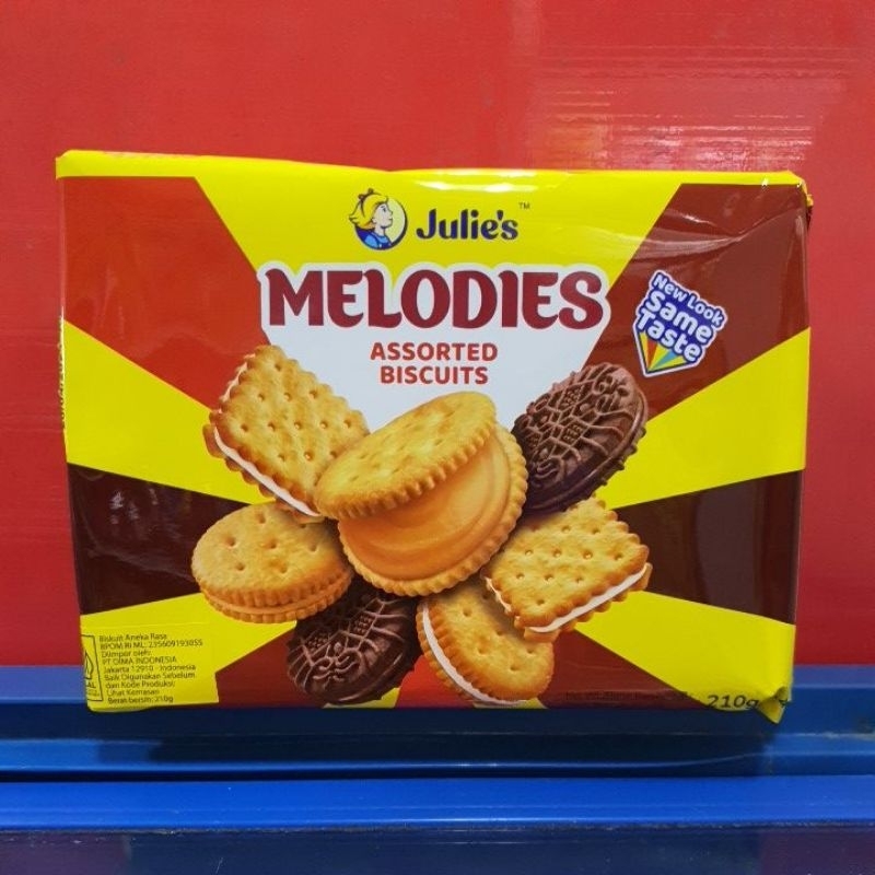 

Julie's MELODIES Assorted Biscuits 210gr